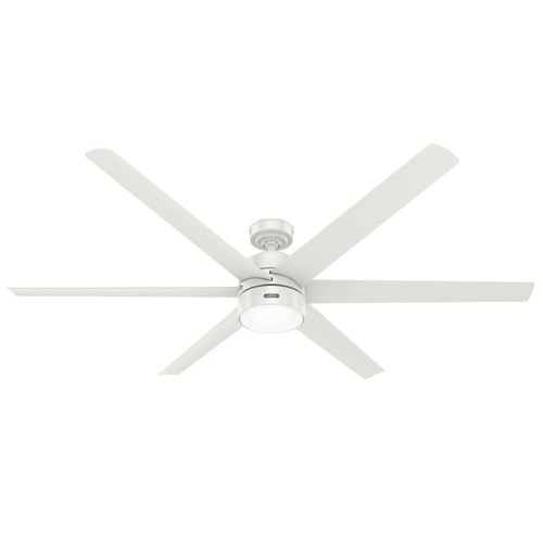 Hunter Fan Company Solaria 72-Inch LED Outdoor Fan in Fresh White by Hunter Fan Company 51477