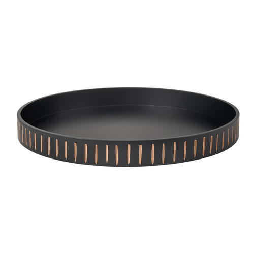 Elk Lighting Elk Lighting Dana Black & Natural Tray S0057-11214