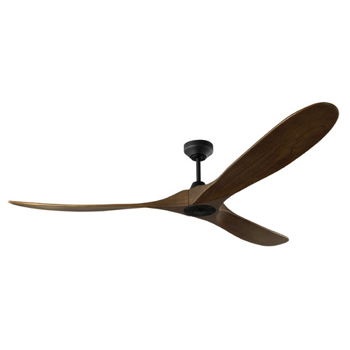 Visual Comfort Fan Collection Visual Comfort Fan Collection Maverick Smart 70 Midnight Black Ceiling Fan Without Light 3MAVSM70MBK
