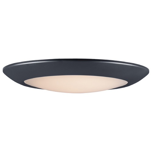 Maxim Lighting Maxim Lighting Diverse Black LED Flushmount Light 57860WTBK