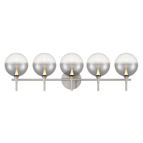 Eurofase Lighting Lissa 5-Light LED Vanity Light in Satin Nickel by Eurofase Lighting 48920-025
