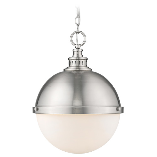 Z-Lite Peyton Brushed Nickel Pendant by Z-Lite 619P14-BN