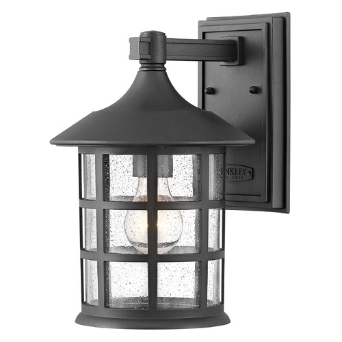 Hinkley Freeport 12.25-Inch Textured Black Outdoor Wall Light by Hinkley Lighting 1864TK
