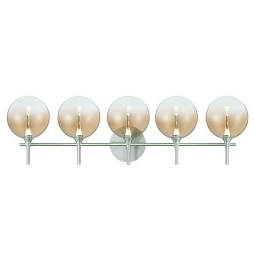 Eurofase Lighting Lissa 5-Light LED Vanity Light in Satin Nickel by Eurofase Lighting 48920-032