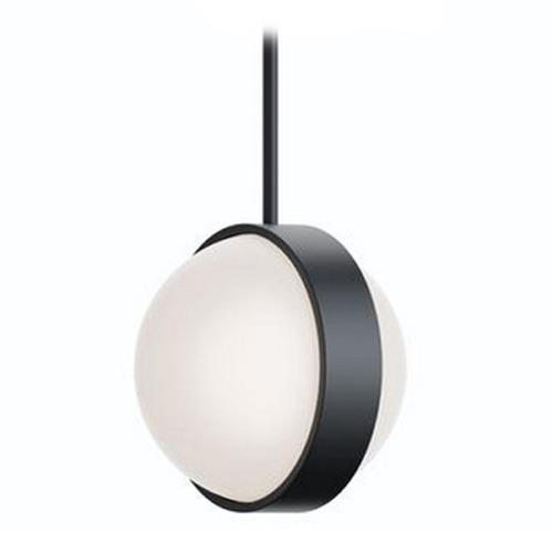 AFX Lighting Afx Lighting Verona Black LED Mini-Pendant Light with Globe Shade VRNP09LAJUDBK