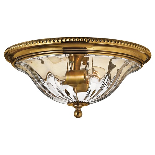 Hinkley Cambridge 16.25-Inch Flush Mount in Burnished Brass by Hinkley Lighting 3616BB