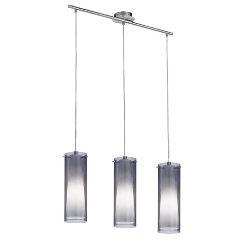 Eglo Lighting Pinto Nero Matte Nickel Multi-Light Pendant by Eglo Lighting 90305A