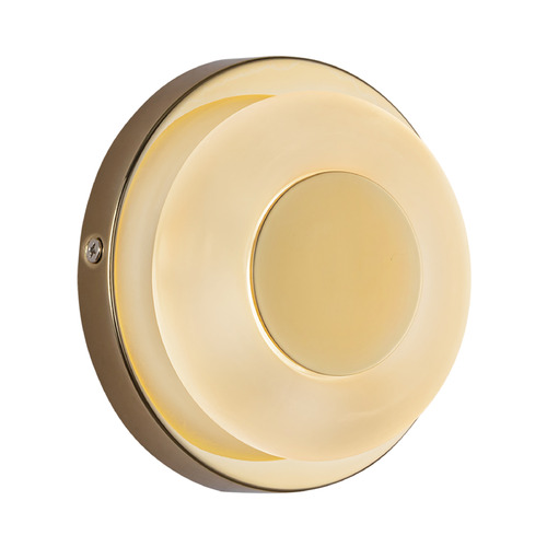 Kuzco Lighting Kuzco Lighting Stephord Metallic Brass LED Sconce WS97204-MRB/FR