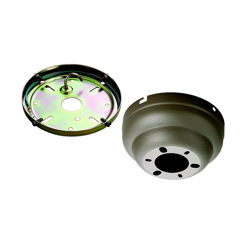 Generation Lighting Fan Collection Flush Mount Canopy in Titanium by Visual Comfort & Co Fan Collection MC90TI