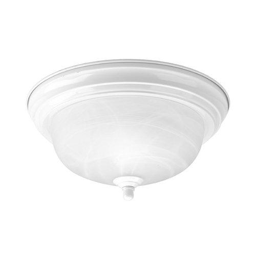 Progress Lighting 11.38-Inch Flush Mount in White by Progress Lighting P3924-30