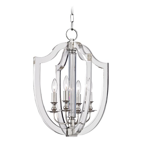 Hudson Valley Lighting Arietta Polished Nickel Pendant by Hudson Valley Lighting 6516-PN