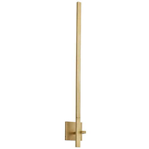 Visual Comfort Modern Collection Visual Comfort Modern Collection Sean Lavin Cityscape Hand Rubbed Antique Brass LED Sconce SLWS56427CCHAB