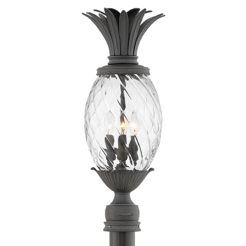 Hinkley Plantation 25.25-Inch Black Post Light by Hinkley Lighting 2121MB