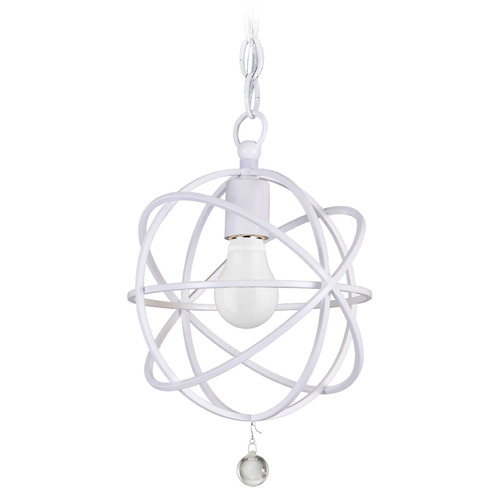 Crystorama Lighting Crystorama Lighting Solaris Wet White Mini-Pendant Light 9220-WW