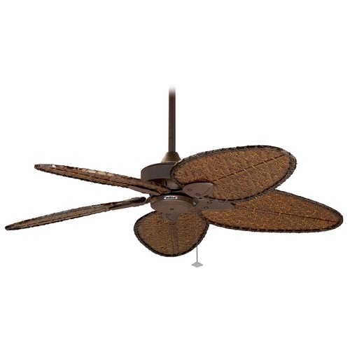 Fanimation Fans Windpointe 52-Inch Fan in Rust Finish with Palm Blades by Fanimation Fans FP7500RS