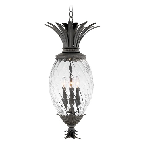 Hinkley Plantation 28.50-Inch Hanging Light in Museum Black by Hinkley Lighting 2122MB