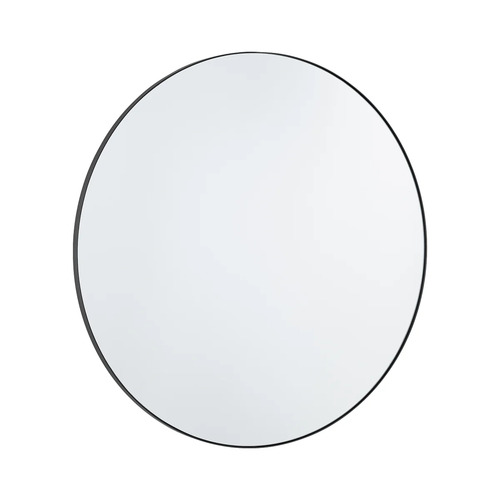 Quorum Lighting 36-Inch Round Mirror in Matte Black by Quorum Lighting 10-36-59