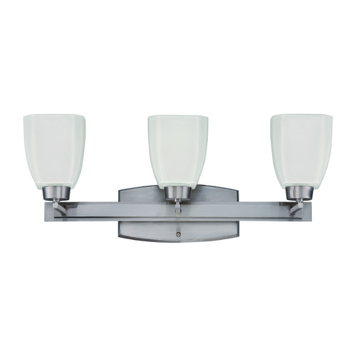 Craftmade Lighting Bridwell 23.63-Inch Brushed Satin Nickel Bath Light by Craftmade Lighting 14721BNK3