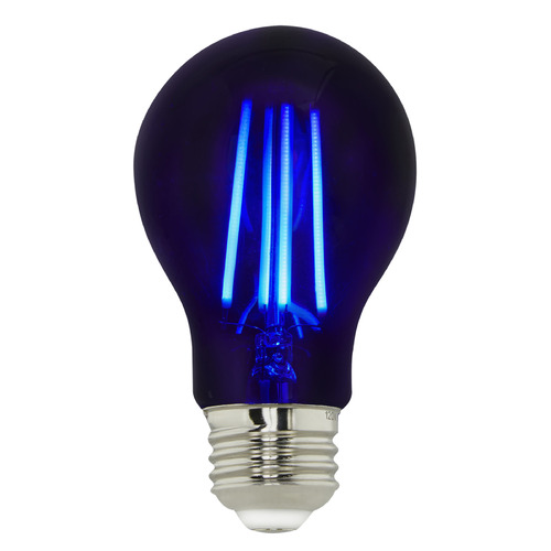 Satco Lighting 6.5W A19 LED Black Light Bulb by Satco Lighting S14990