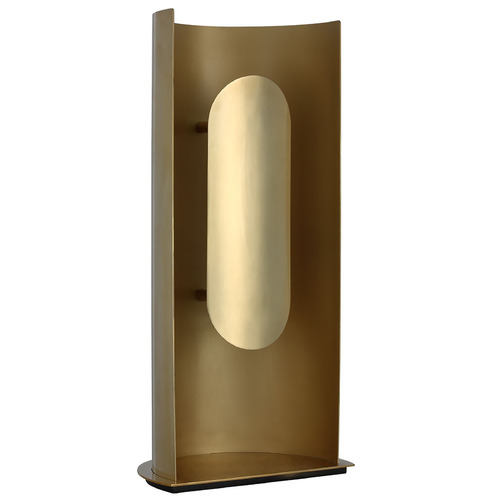 Visual Comfort Modern Collection Shielded Medium Table Lamp in Antique Brass by Visual Comfort Modern PBTB50327HAB