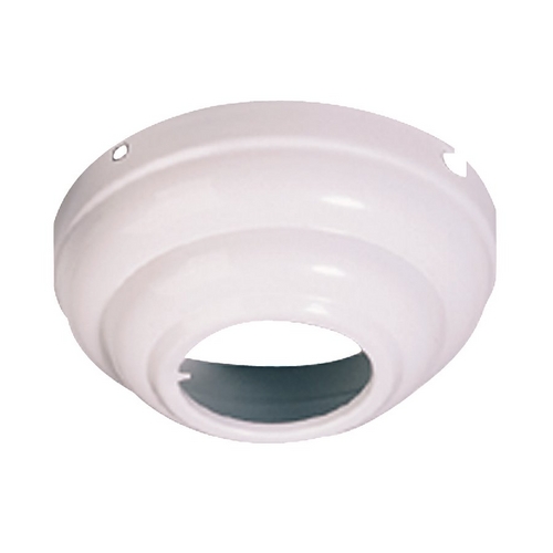 Generation Lighting Fan Collection Slope Ceiling Adapter in White by Visual Comfort & Co Fan Collection MC95WH