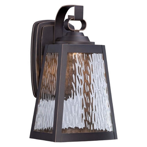 Minka Lavery Talera Outdoor Wall Light in Oil Rubbed Bronze & Gold by Minka Lavery 73102-143C-L