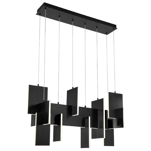Eurofase Lighting Coburg Black LED Multi-Light Pendant by Eurofase Lighting 38044-021