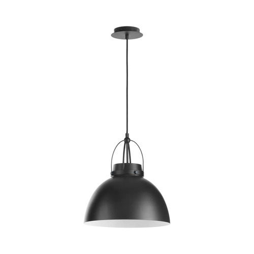 Quorum Lighting 15-Inch Pendant in Matte Black by Quorum Lighting 823-59