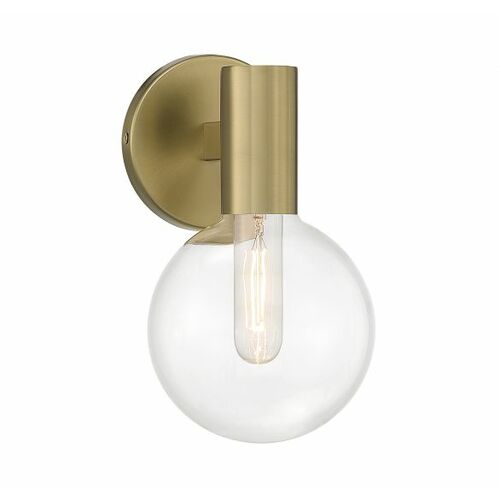 Savoy House Wright 10-Inch Wall Sconce in Warm Brass by Savoy House 9-3076-1-322