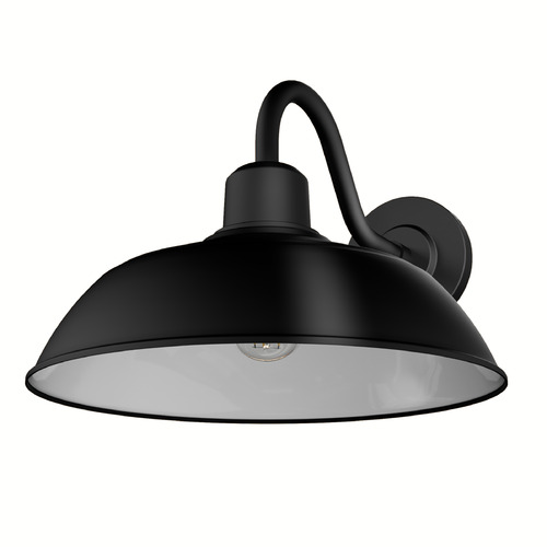 Hunter Fan Company Hunter Fan Company Mill Valley Matte Black Barn Light 46001