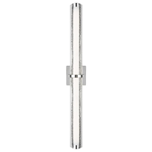 Visual Comfort Studio Collection Cutler Chrome LED Vertical Bathroom Light by Visual Comfort Studio WB1878CH-L1