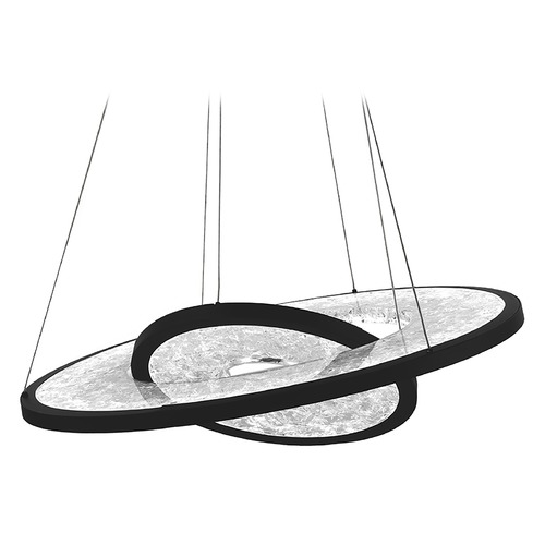 Modern Forms by WAC Lighting Jupiter Black LED Pendant by Modern Forms PD-75027-BK
