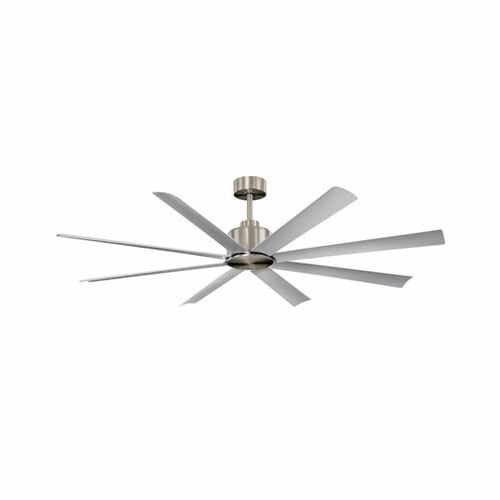 Maxim Lighting Condor 65-Inch Outdoor Ceiling Fan in Satin Nickel by Maxim Lighting 88766SN