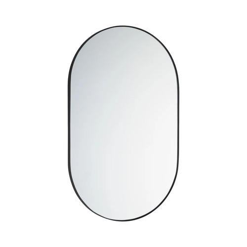 Quorum Lighting Capsule 20 x 32-Inch Mirror in Matte Black by Quorum Lighting 15-2032-59