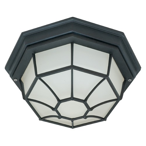 Nuvo Lighting Textured Black Flush Mount by Nuvo Lighting 60/3452