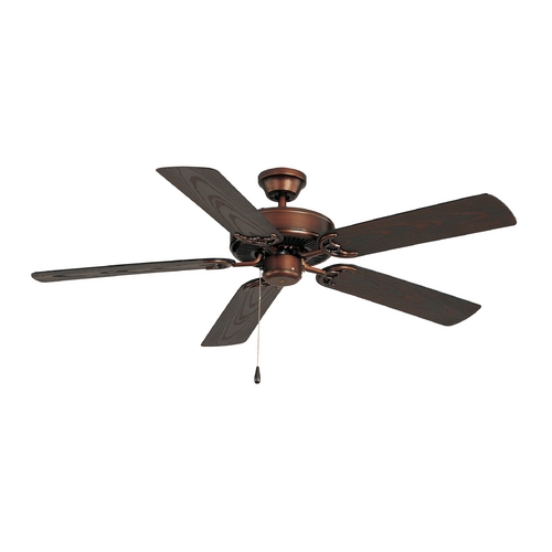 Maxim Lighting Basic-Max Oil Rubbed Bronze Ceiling Fan by Maxim Lighting 89915OI