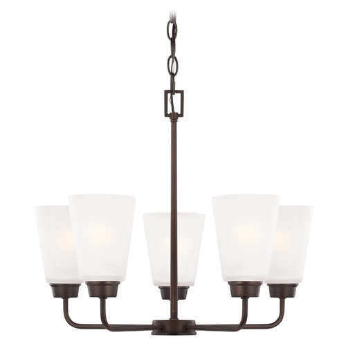 Generation Lighting Kerrville 20-Inch Bronze LED Chandelier by Generation Lighting 3115205EN3-710