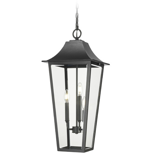 Z-Lite Z-Lite Gannon Black Outdoor Hanging Light 5008CHXL-BK