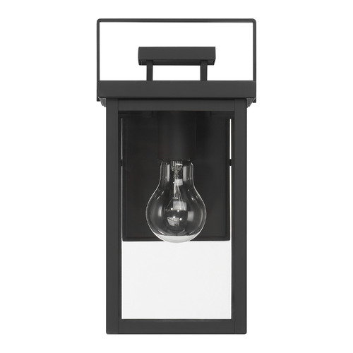 Hunter Fan Company Hunter Fan Company Timbergrove Matte Black Outdoor Wall Light 46050