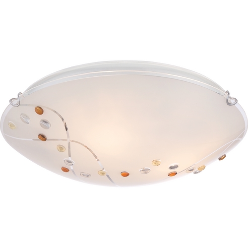 Quoizel Lighting Stellar Polished Chrome Flush by Quoizel Lighting PCSL1616C