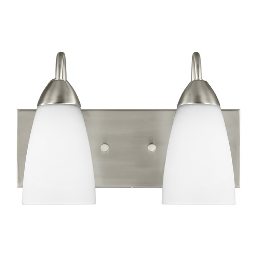 Generation Lighting Seville Brushed Nickel Bathroom Light by Generation Lighting 4420202-962
