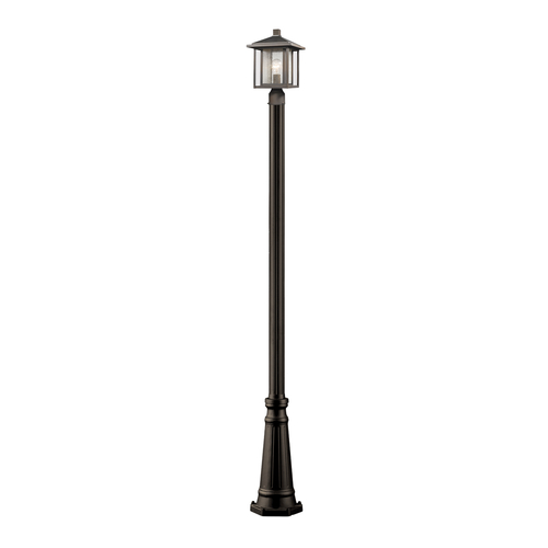 Z-Lite Aspen Oil Rubbed Bronze Post Light by Z-Lite 554PHM-519P-ORB