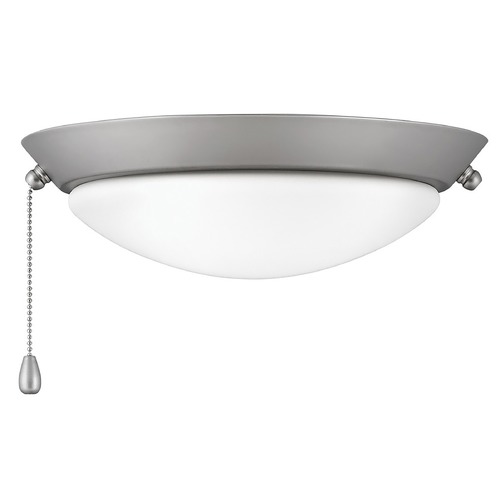 Hinkley Satin Steel LED Fan Light Kit by Hinkley Lighting 930001FSS