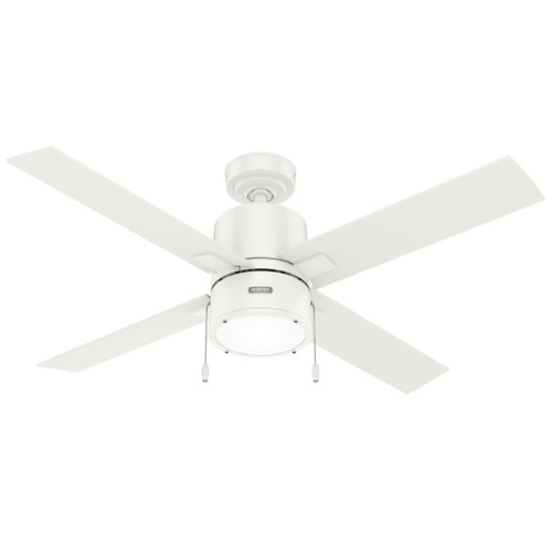 Hunter Fan Company Beck 52-Inch LED Fan in Fresh White by Hunter Fan Company 51744