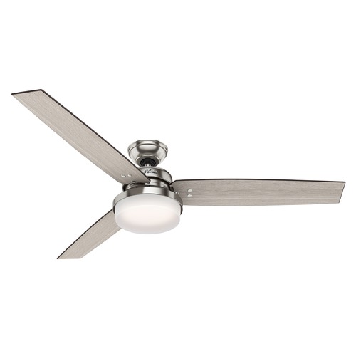 Hunter Fan Company 60-Inch Brushed Nickel LED Ceiling Fan by Hunter Fan Company 59459