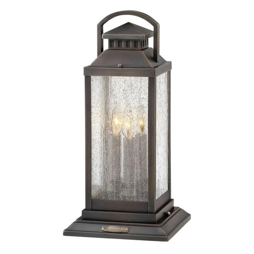 Hinkley Revere 20-Inch 12V LED Outdoor Lantern in Blackened Brass by Hinkley Lighting 1187BLB-LV