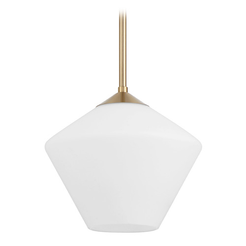 Hunter Fan Company Hunter Fan Company Celestial Valley Alturas Gold Mini-Pendant Light with Bowl / Dome Shade 48101