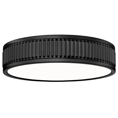 Z-Lite Z-Lite Stari Matte Black LED Flushmount Light 1013F12-MB-LED