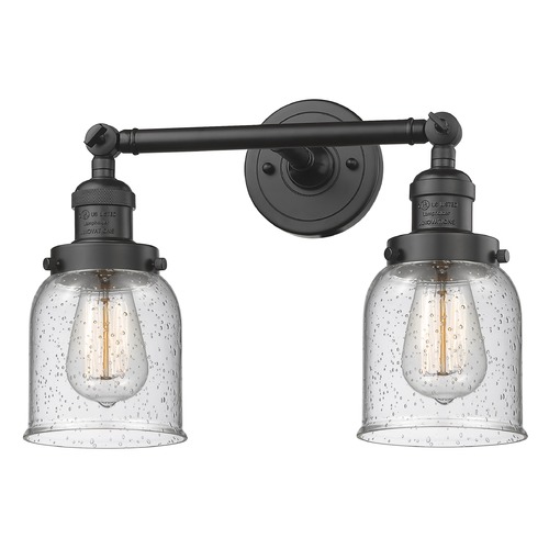 Innovations Lighting Small Bell Oil Rubbed Bronze Bathroom Light by Innovations Lighting 208-OB-G54
