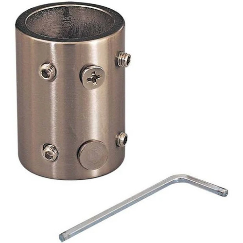 Minka Aire Downrod Coupler in Brushed Aluminum by Minka Aire DR500-ABDD